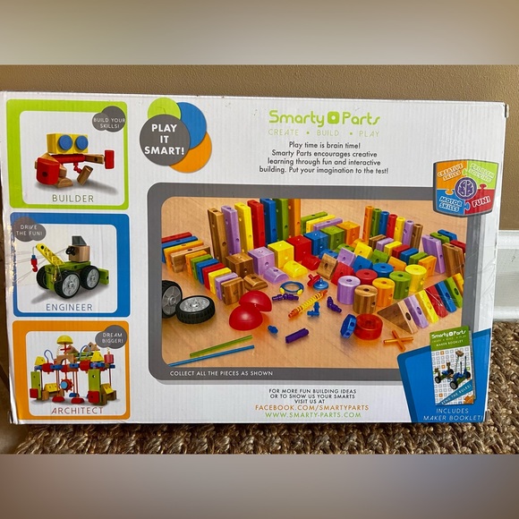 NEW Blip Smarty Parts Engineer Set Engineer Set 125 Pieces Ages 3+ - Picture 4 of 10